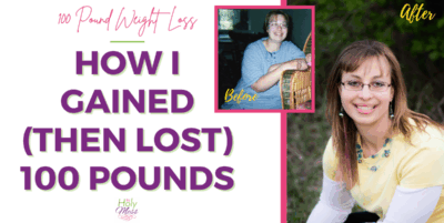 How I gained 100 pounds...and then lost it again.