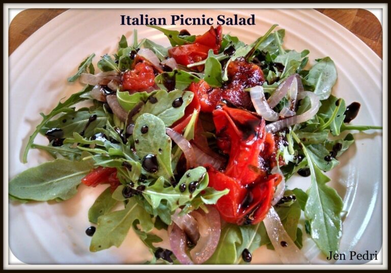 Italian picnic salad jen pedri
