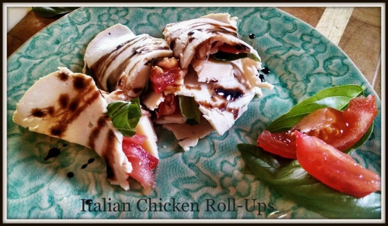 Italian Chicken Roll Ups|The Holy Mess