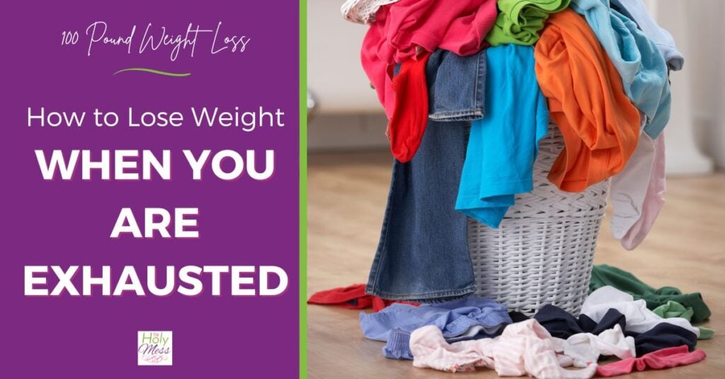 How to lose weight when you are exhausted