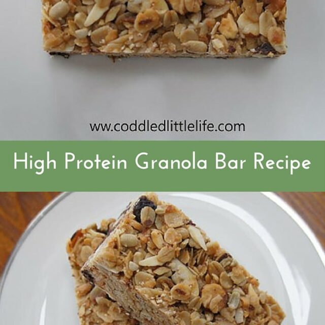 Sarah Miller's High Protein Granola Bar Recipe