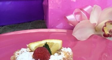 Raspberry Lemon Custard Bars