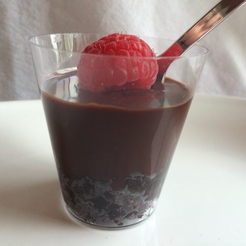 Chocolate Raspberry Ganache Shots