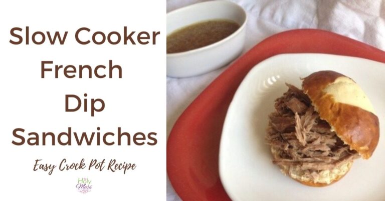 Slow Cooker French Dip Sandwiches