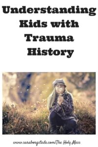 Understanding Kids with Trauma History