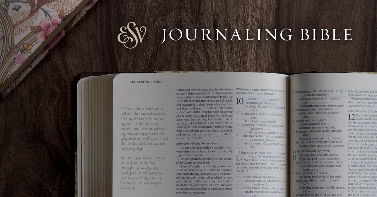 How to choose a journaling Bible