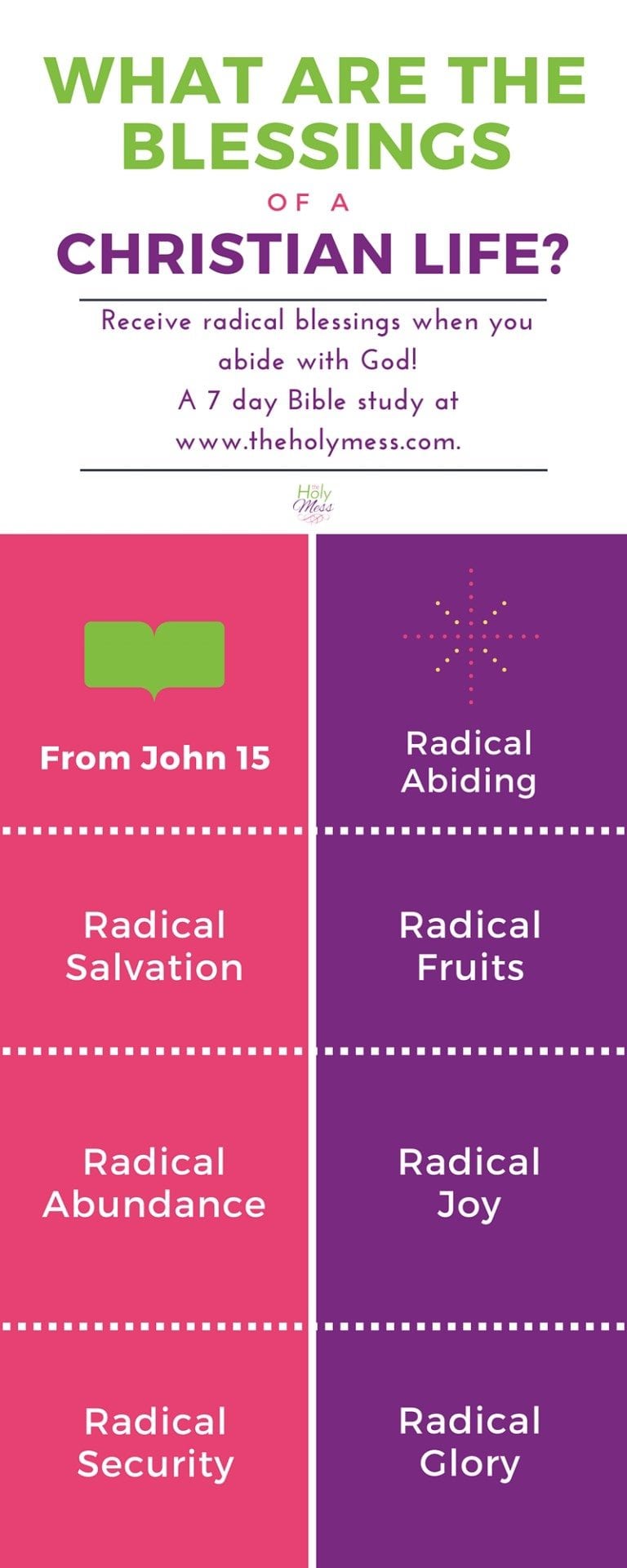 What are the Blessings of a Christian Life? The Holy Mess