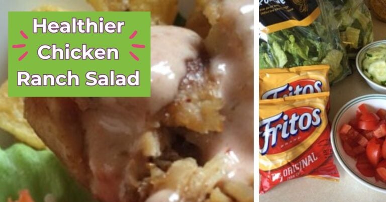 Healthier Chicken Ranch Salad