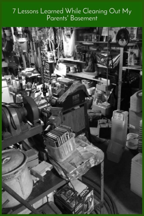 7 Lessons Learned While Cleaning Out My Parents' Basement