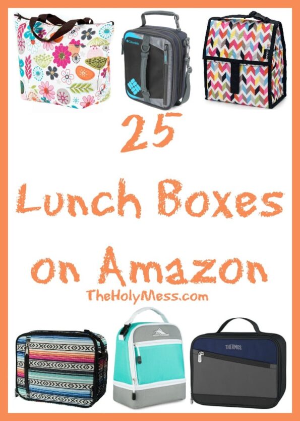 25 Lunch Boxes on Amazon