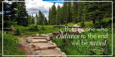 But the One Who Endures to the End Will Be Saved|The Holy Mess