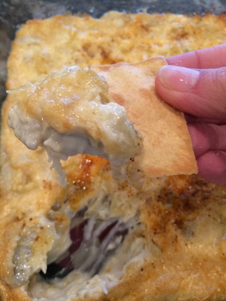 Classic Artichoke Dip Recipe|The Holy Mess