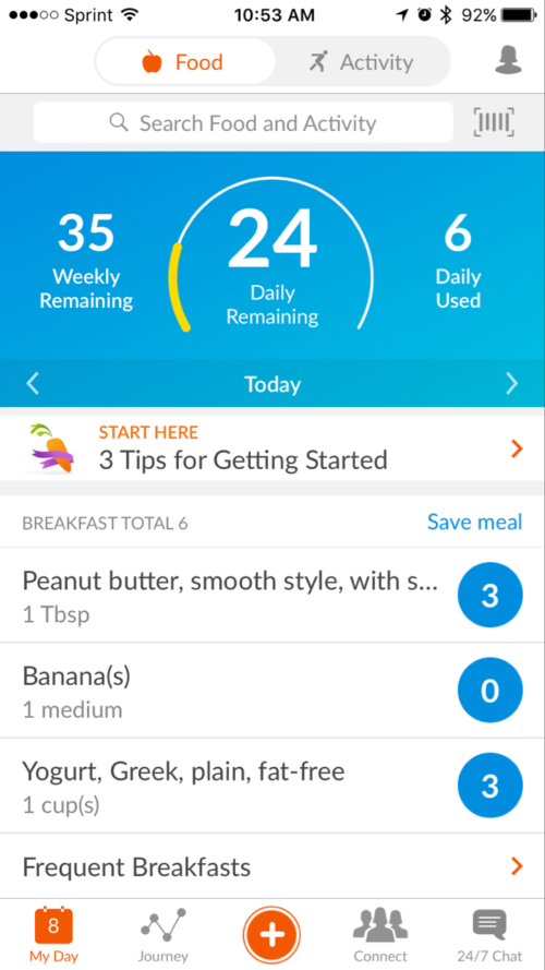 10 Things I Learned During My First Week at Weight Watchers