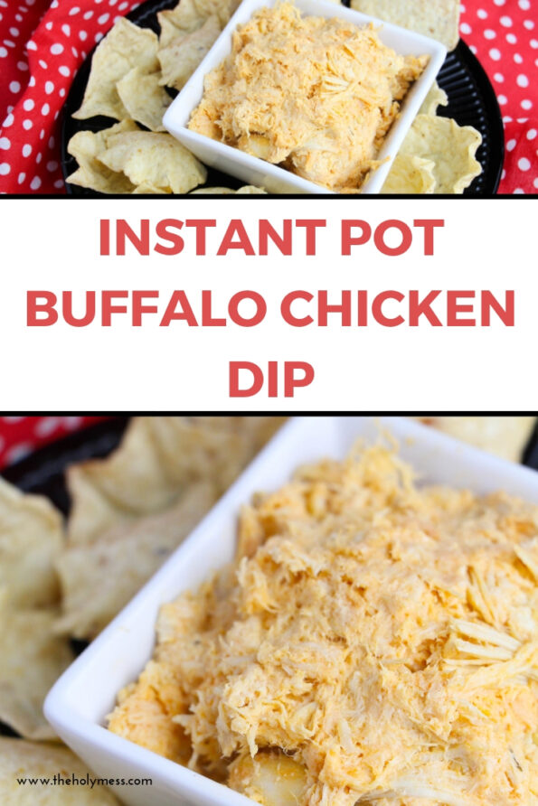 Instant Pot Buffalo Chicken Dip