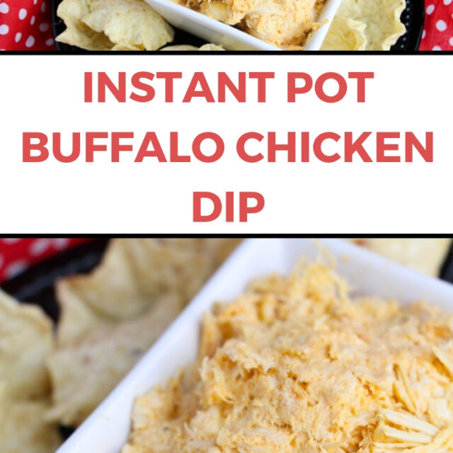 Instant Pot Buffalo Chicken Dip