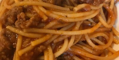 Instant Pot One Pot Spaghetti and Meat Sauce