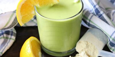 Orange Mango Green Smoothie Recipe