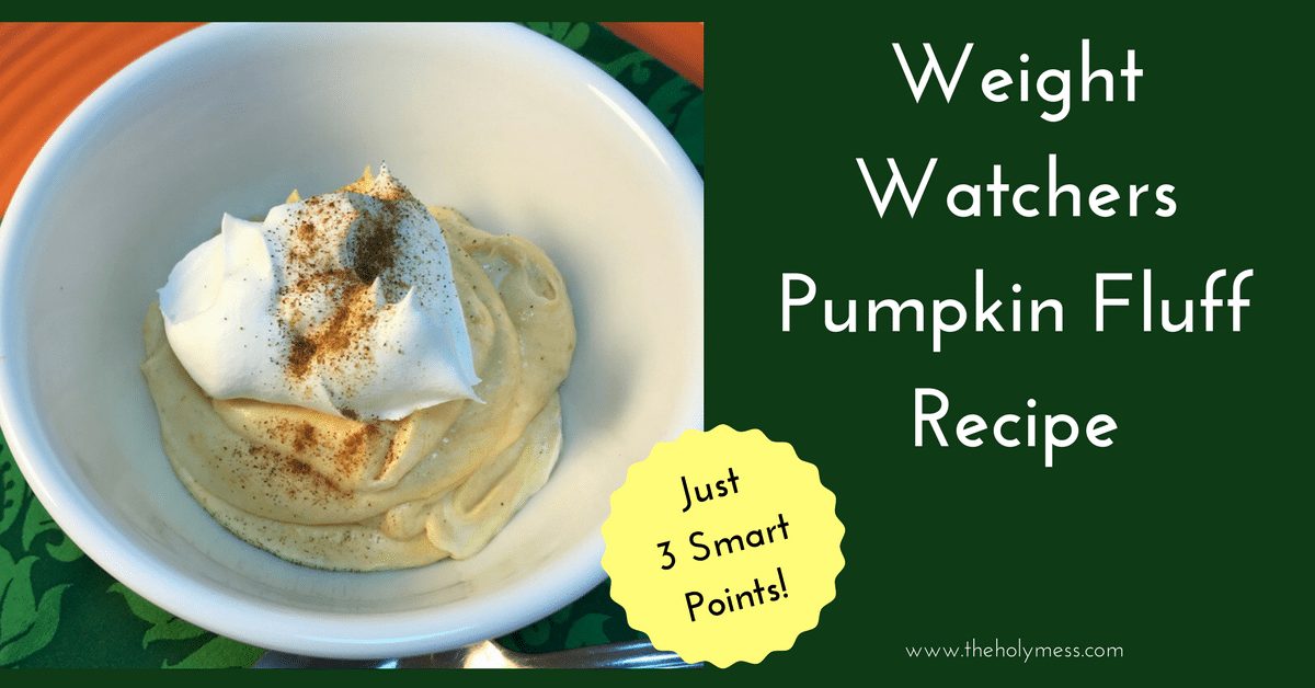 Weight Watchers Pumpkin Fluff Recipe