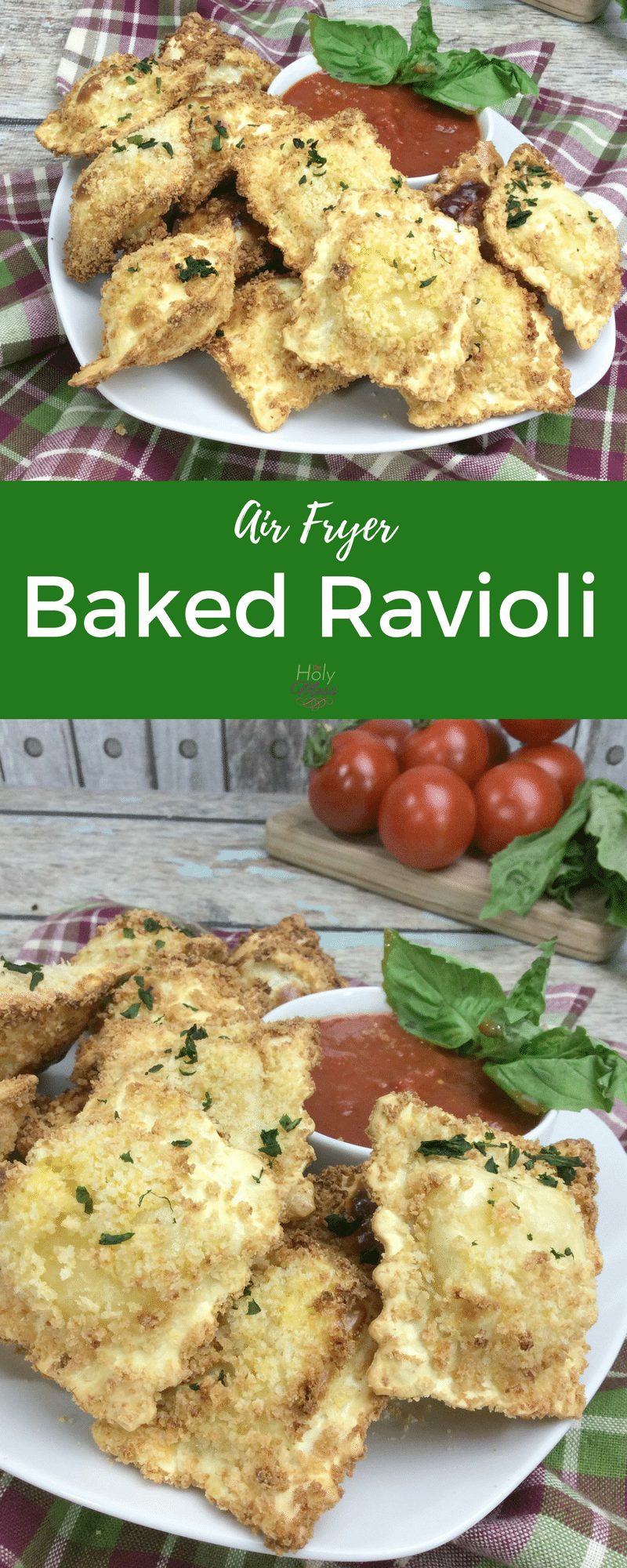 Air Fryer Baked Ravioli