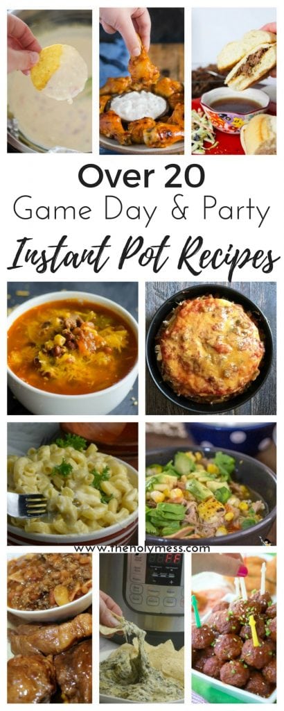 Game Day and Party Instant Pot Recipes