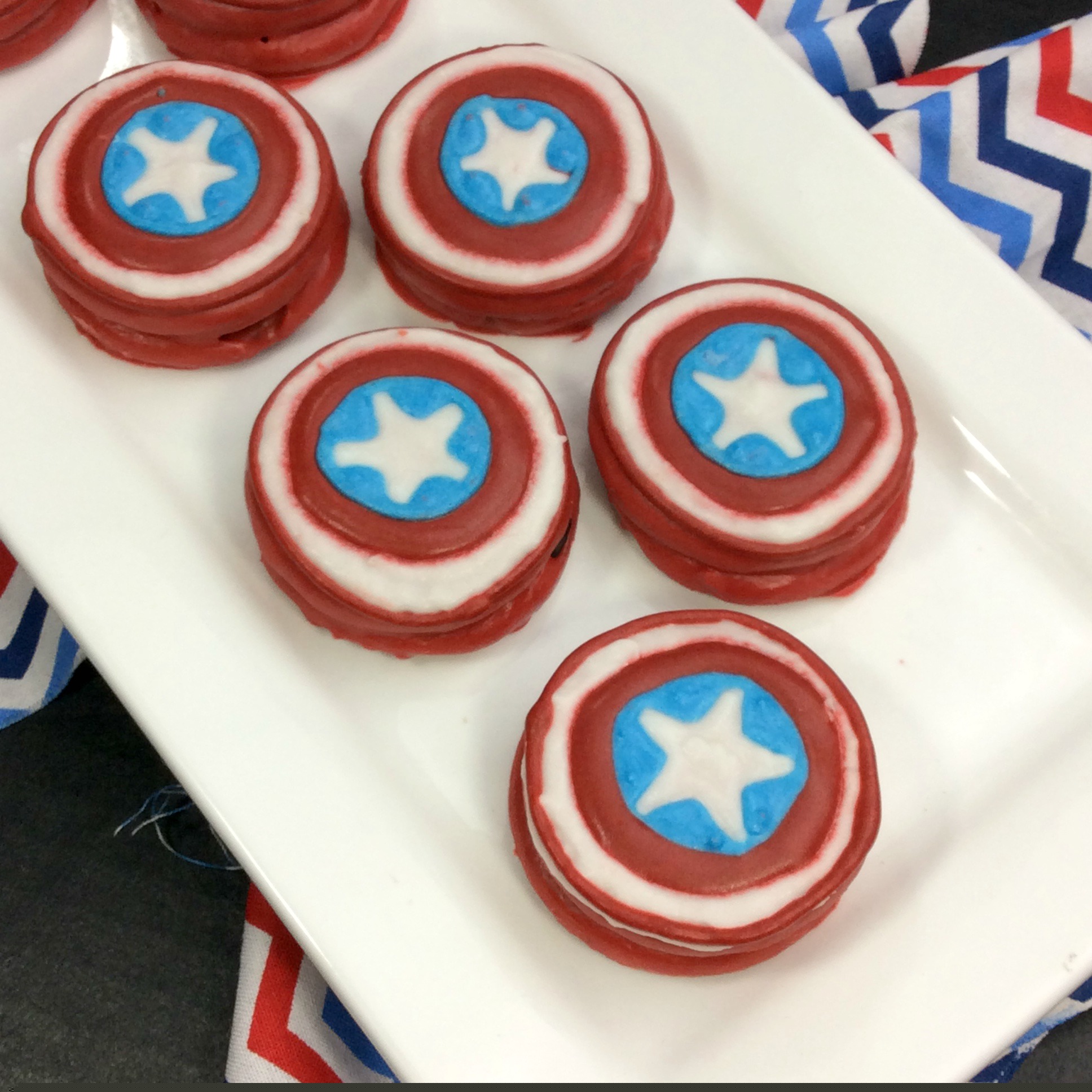 Captain America Oreos