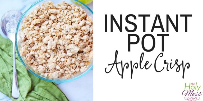 Instant Pot Apple Crisp