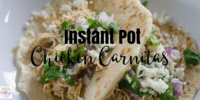 Instant Pot Chicken Carnitas