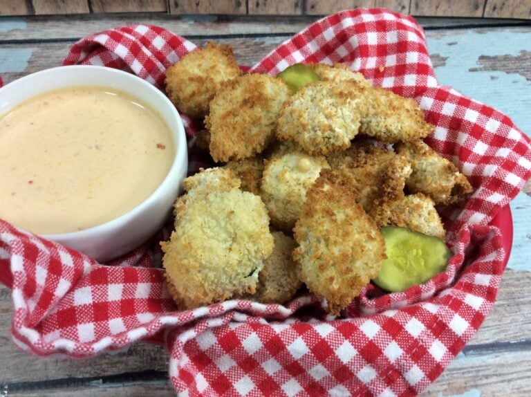 Air fryer pickles
