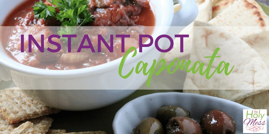 Instant Pot Caponata recipe - Instant Pot appetizer