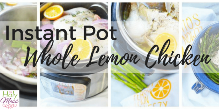 Instant Pot Whole Lemon Chicken