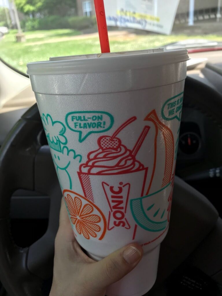 Sonic Route 44 Diet Dr Pepper with Real Cherries
