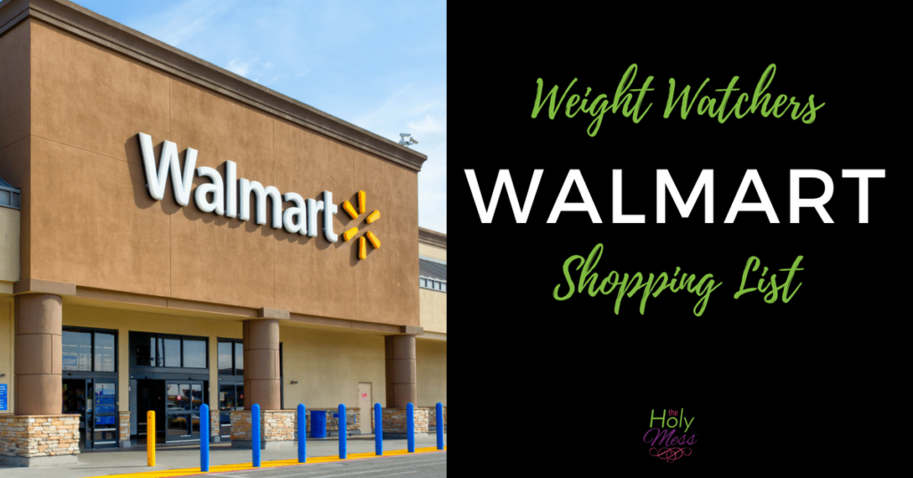 Weight Watchers Walmart Shopping List