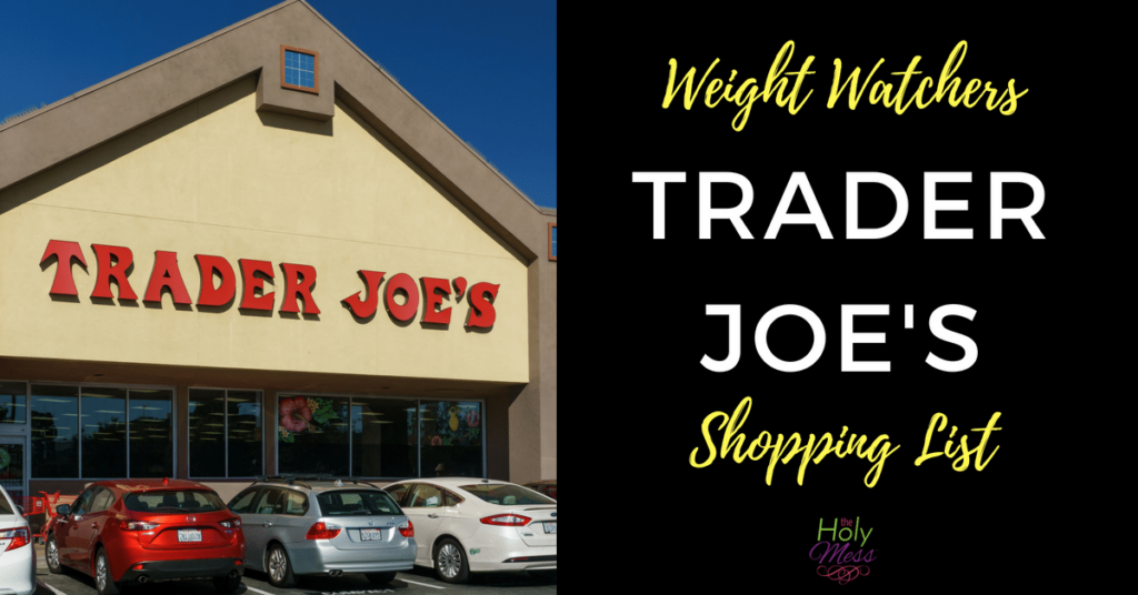 Weight Watchers Trader Joe's Shopping List