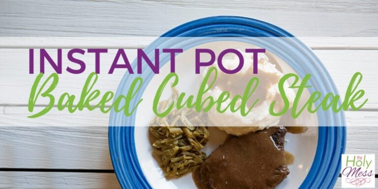 Cube Steak in Instant Pot