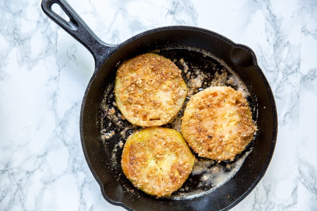 Fried Green Tomato Salad Recipe (Keto!) The Holy Mess