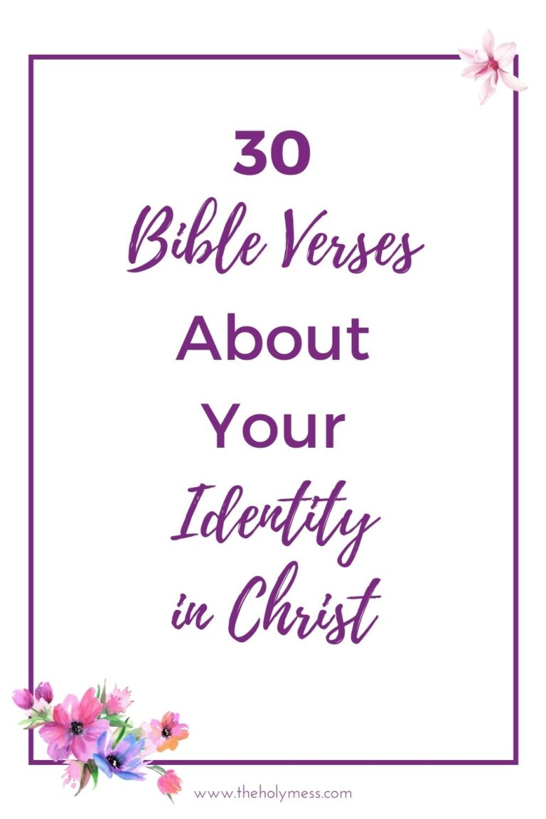 Individuality Scriptures 30 Meaningful Bible Verses about Identity in Christ