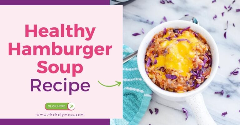 Healthy Hamburger Soup Recipe