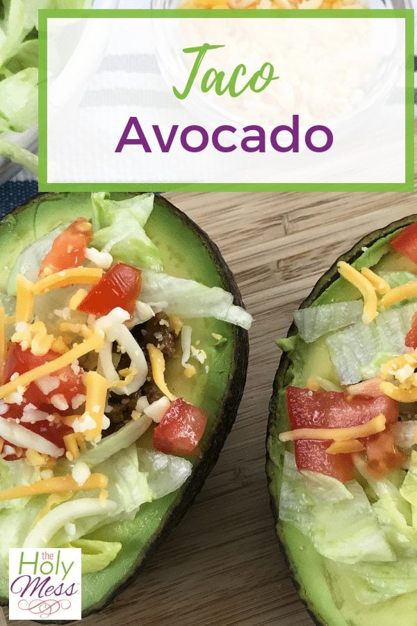 Low carb taco avocado recipe #lowcarb #keto