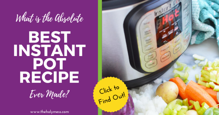 Absolutely best instant pot recipe ever