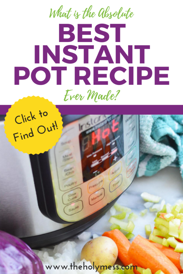 What is the Absolute Best Instant Pot Recipe Ever Made?Instant Pot Mac & Cheese The Holy Mess