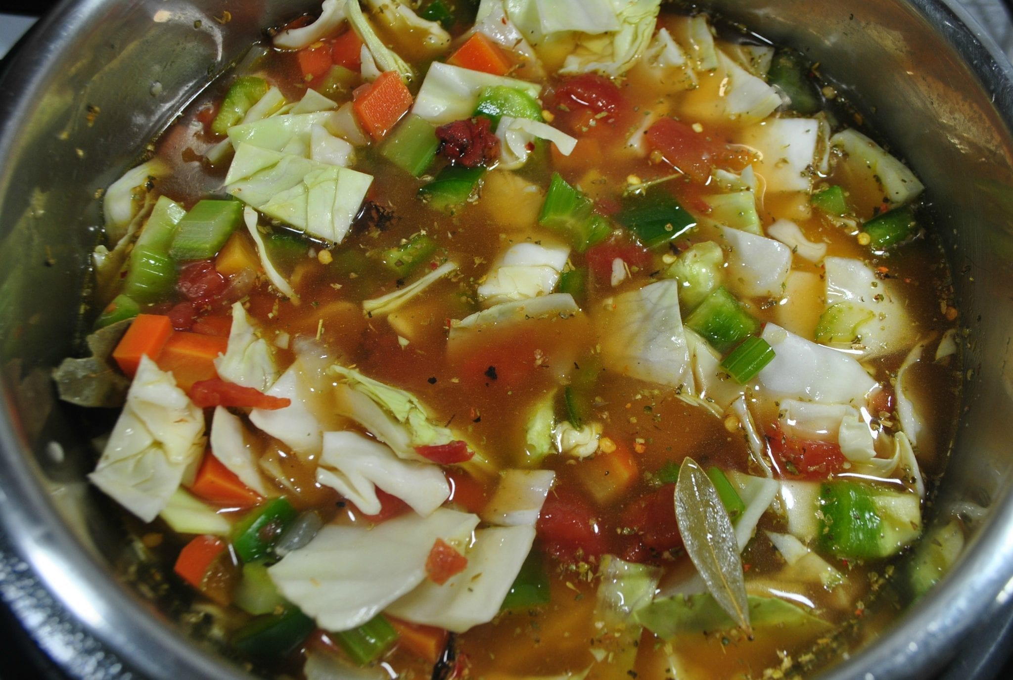 WW Zero Point Vegetable Soup Recipe with Step by Step Photo Directions