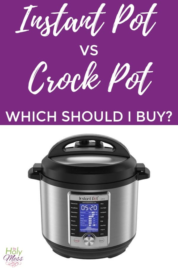 Instant Pot vs Crock Pot - Which should you buy? #instantpot #crockpot #slowcooker