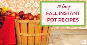 Fall Instant Pot Recipes