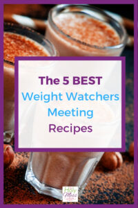 The 5 Best Weight Watchers Recipes from Meetings #weightwatchers #smoothie
