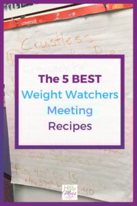 The 5 Best Weight Watchers Recipes from Meetings #weightwatchers #freestyle