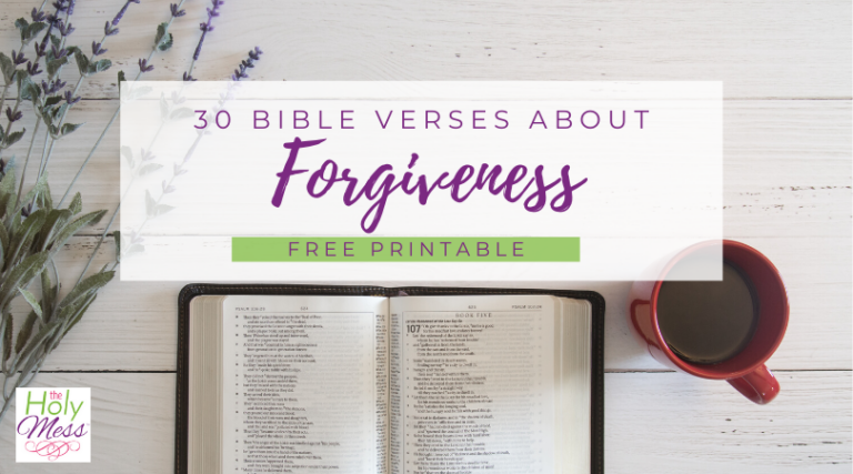 30 Bible Verses about Forgiveness & Reconciliation {with Free PDF ...