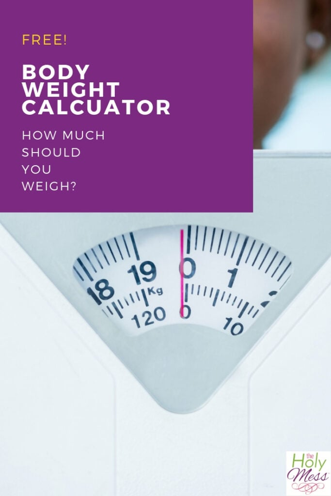 Body weight calculator - what's a healthy weight for you?