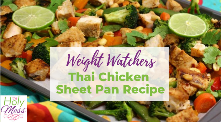 Weight watchers thai chicken sheet pan recipe