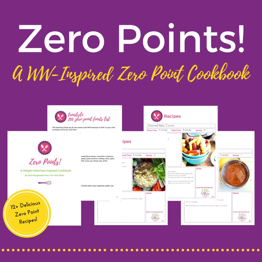 Zero Point Cookbook pages