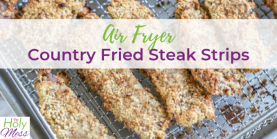 Air Fryer Country Fried Steak